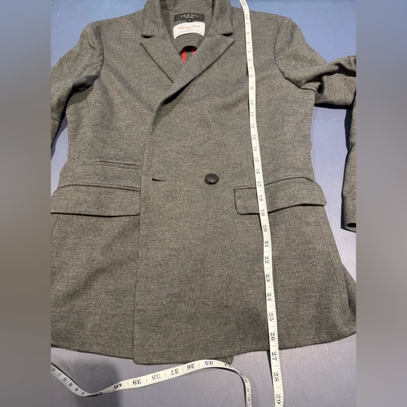 Rag & bone wool Leon Takisada Osaka blazer size 12 academia academic fall school - Picture 11 of 12